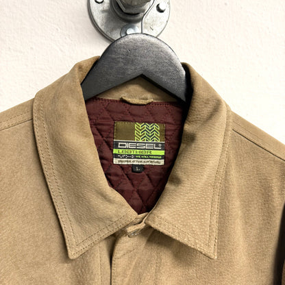 DIESEL Suede Leather Western Jacket