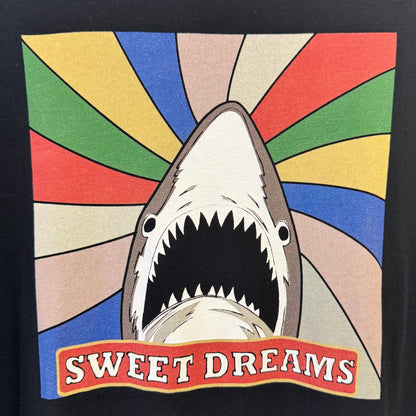 SAINT LAURENT PARIS Sweet Dreams Shark Oversized TShirt
