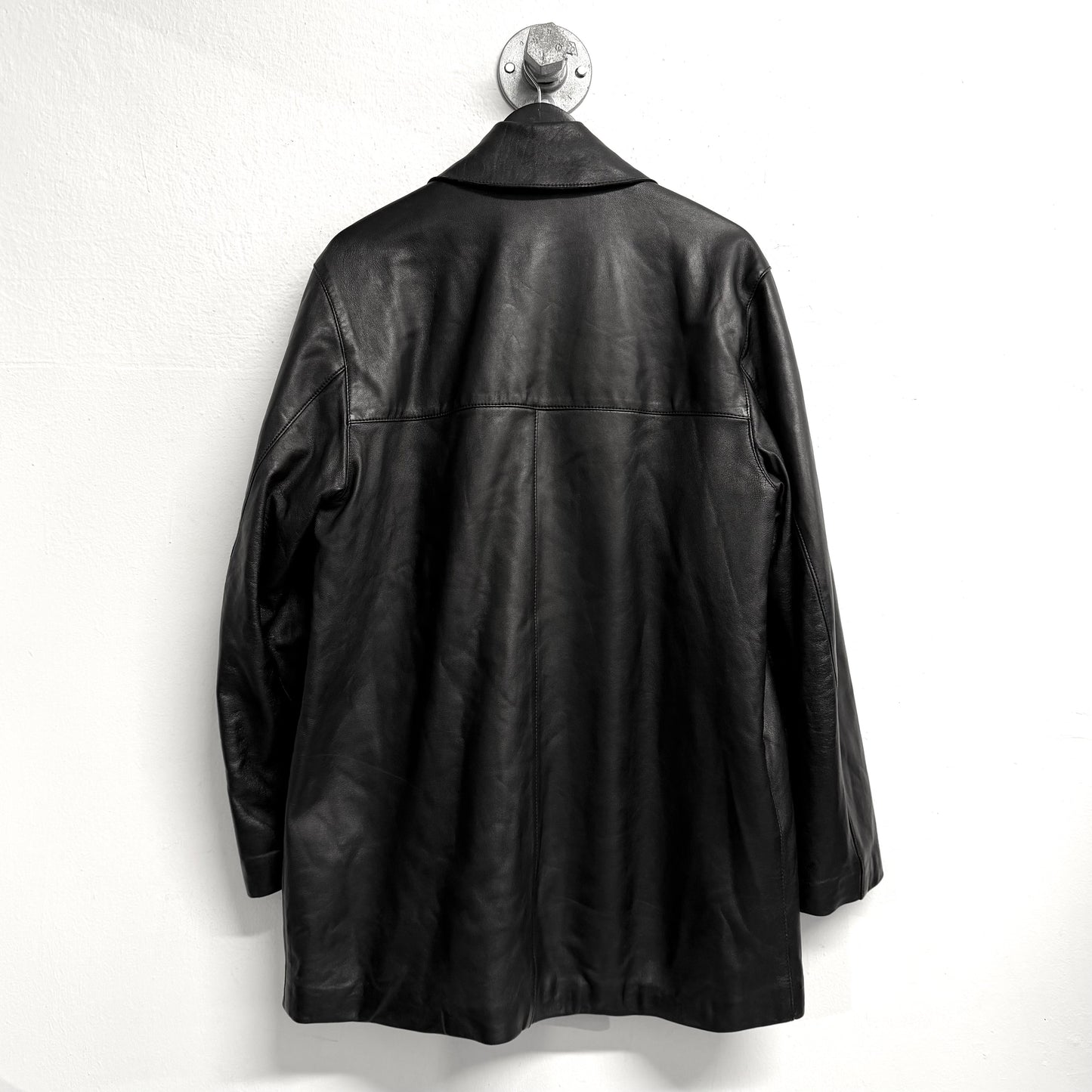 C.P. COMPANY Vintage Leather Coat Jacket