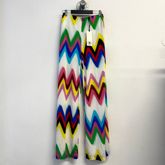 MISSONI Wide Leg Zig Zag Pattern Pants M NWT