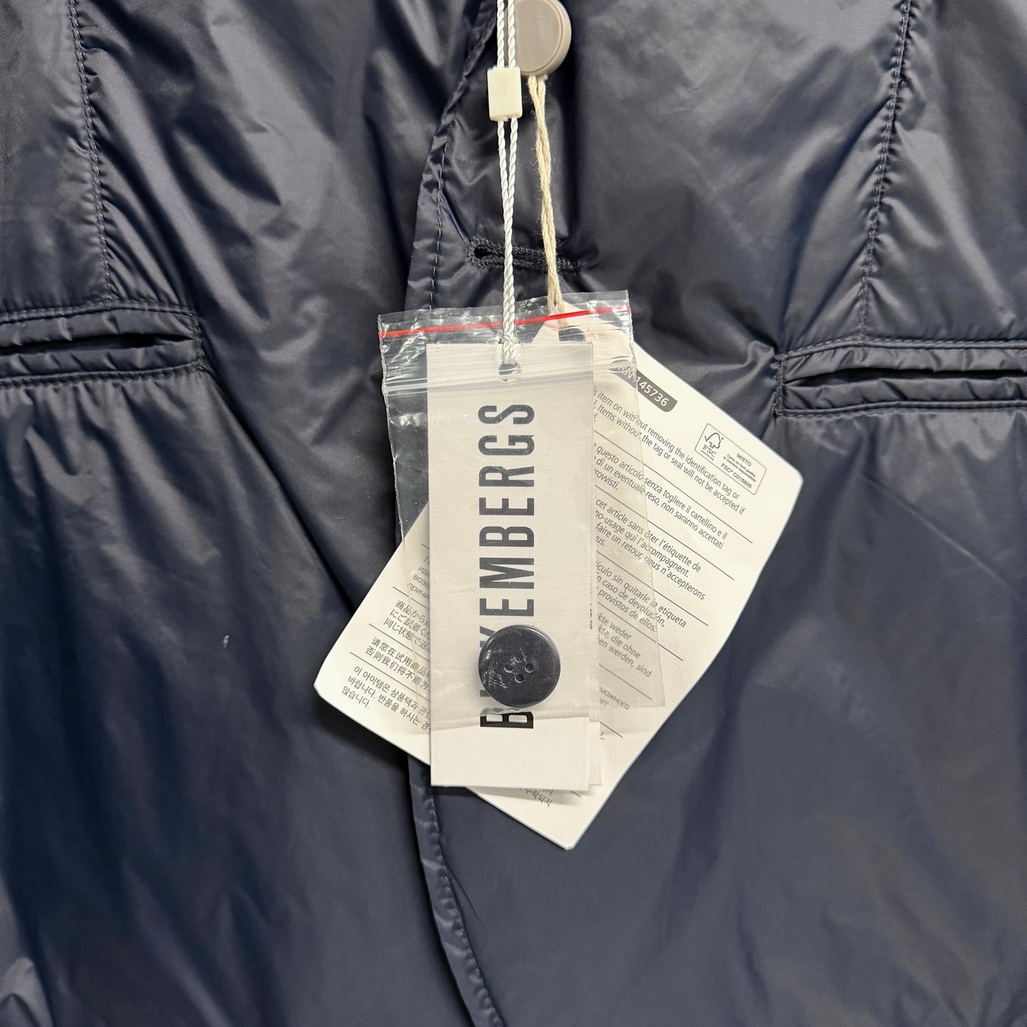 DIRK BIKKEMBERGS Nylon Blazer Jacket