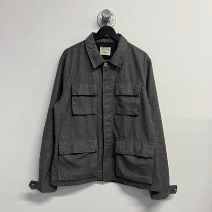 HELMUT LANG 1997 M65 Grey Wool Blend Jacket