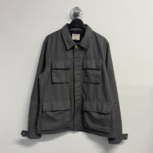 HELMUT LANG 1997 M65 Grey Wool Blend Jacket
