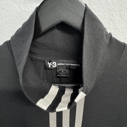 YOHJI YAMAMOTO Y-3 Stripes Turtleneck