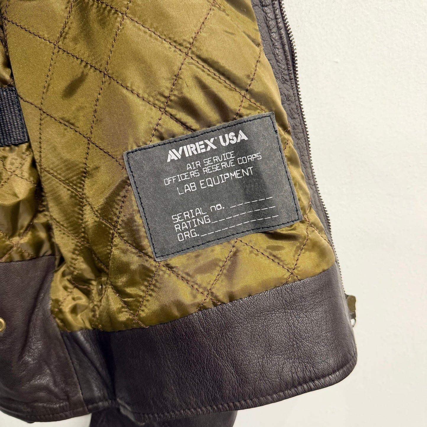 AVIREX Pilot’s Leather Jacket