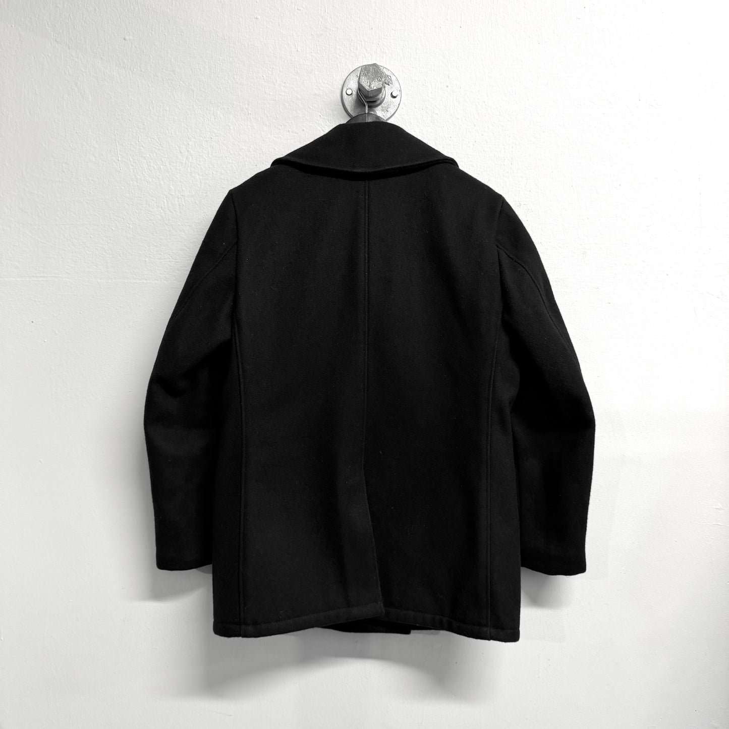 SCHOTT 740N Vintage Peacoat Wool Jacket