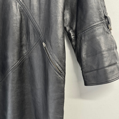 VINTAGE Leather Punk Dress