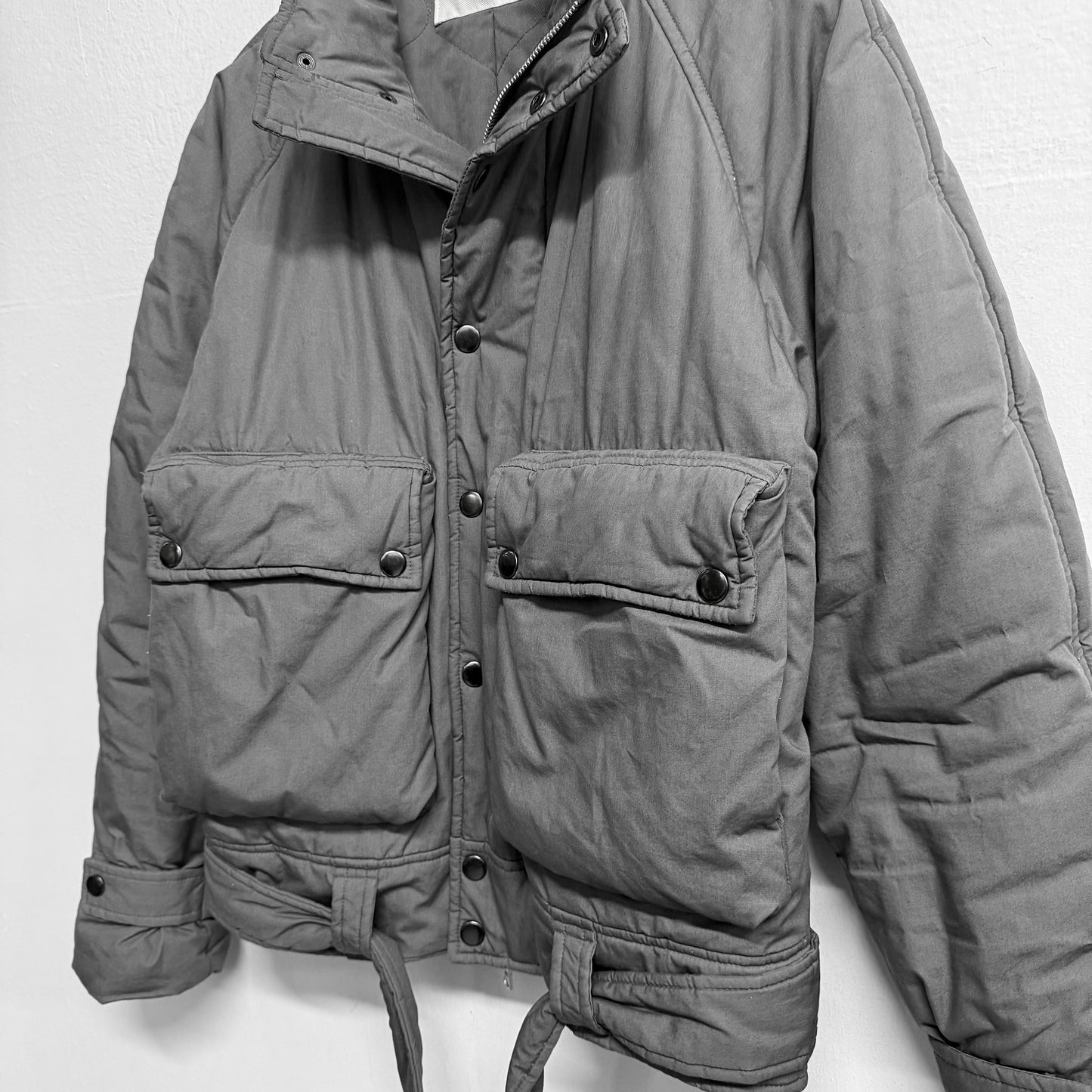 DRIES VAN NOTEN Vasco Padded Cargo Belted Jacket