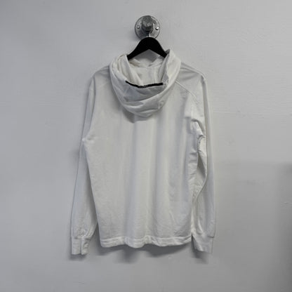 C.P. COMPANY Arm Lens White Hoodie
