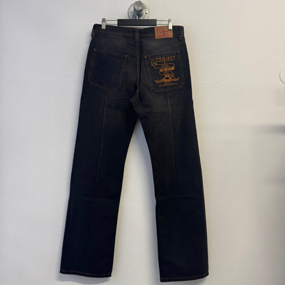 Y/PROJECT SS23 Black Faded Jeans