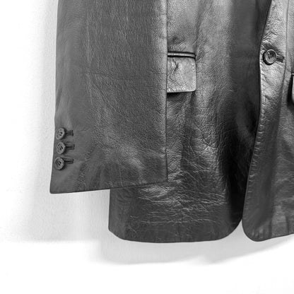 YOHJI YAMAMOTO D’URBAN A.A.R Leather Blazer Jacket