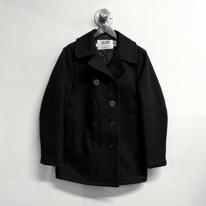 SCHOTT 740N Vintage Peacoat Wool Jacket