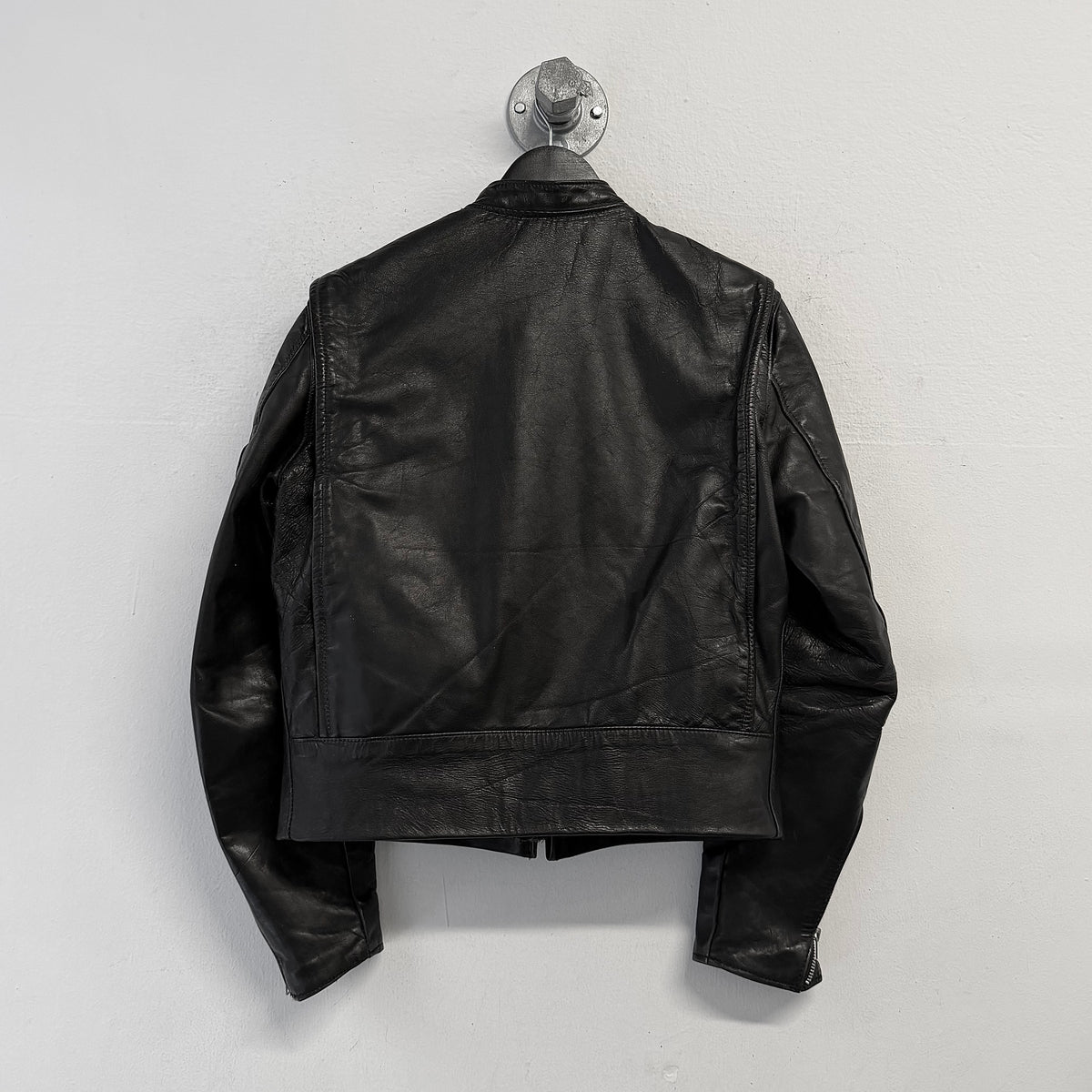 BROOKS 1960s Cafe Racer Leather Jacket