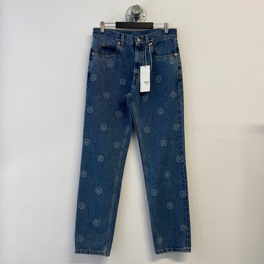 MARTINE ROSE Logo Straight Leg