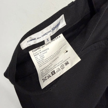 COMME DES GARÇONS Wool Blent Cropped Pants