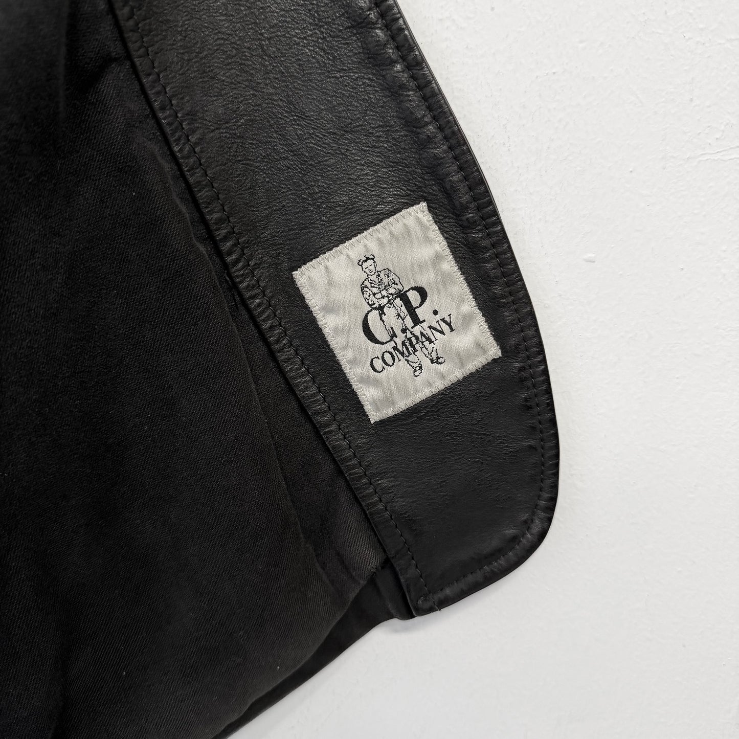 C.P. COMPANY Leather Blazer Jacket