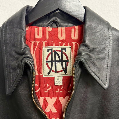 JEAN PAUL GAULTIER JPG F/W 1995 Virus Leather Jacket