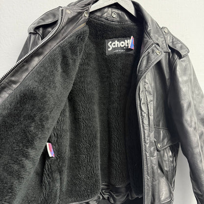 SCHOTT Vintage A-2 Flight Leather Bomber Jacket