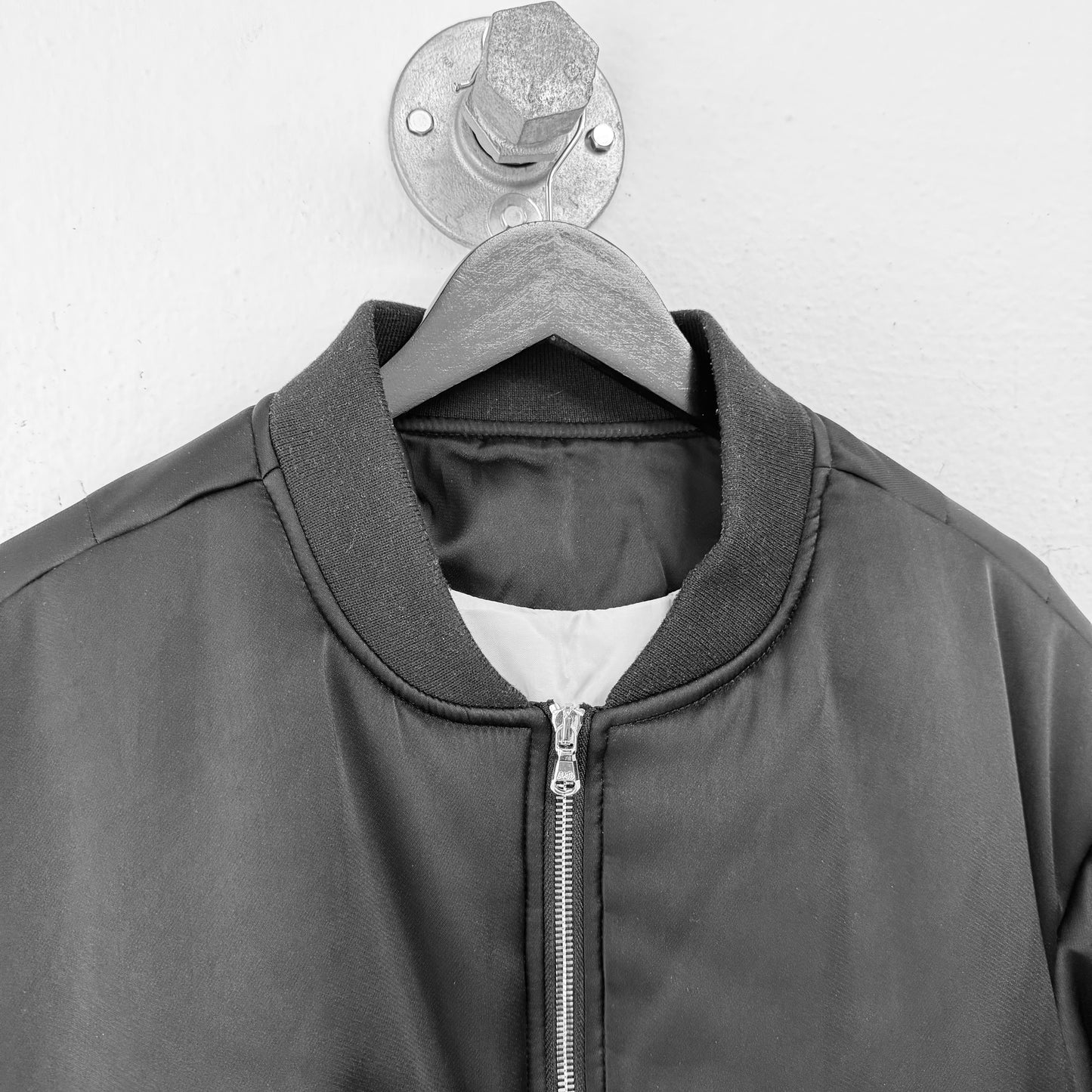 VUJA DE Max Satin Pillow Bomber Jacket