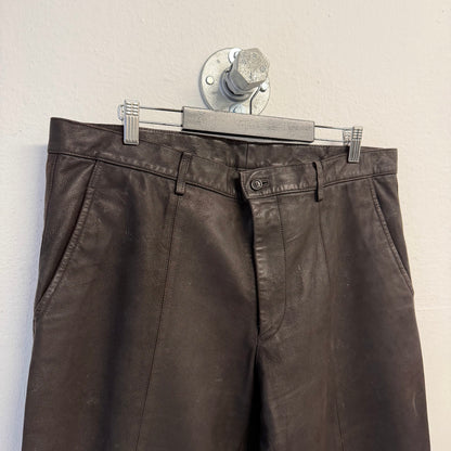 ISSEY MIYAKE Vintage Leather Pants