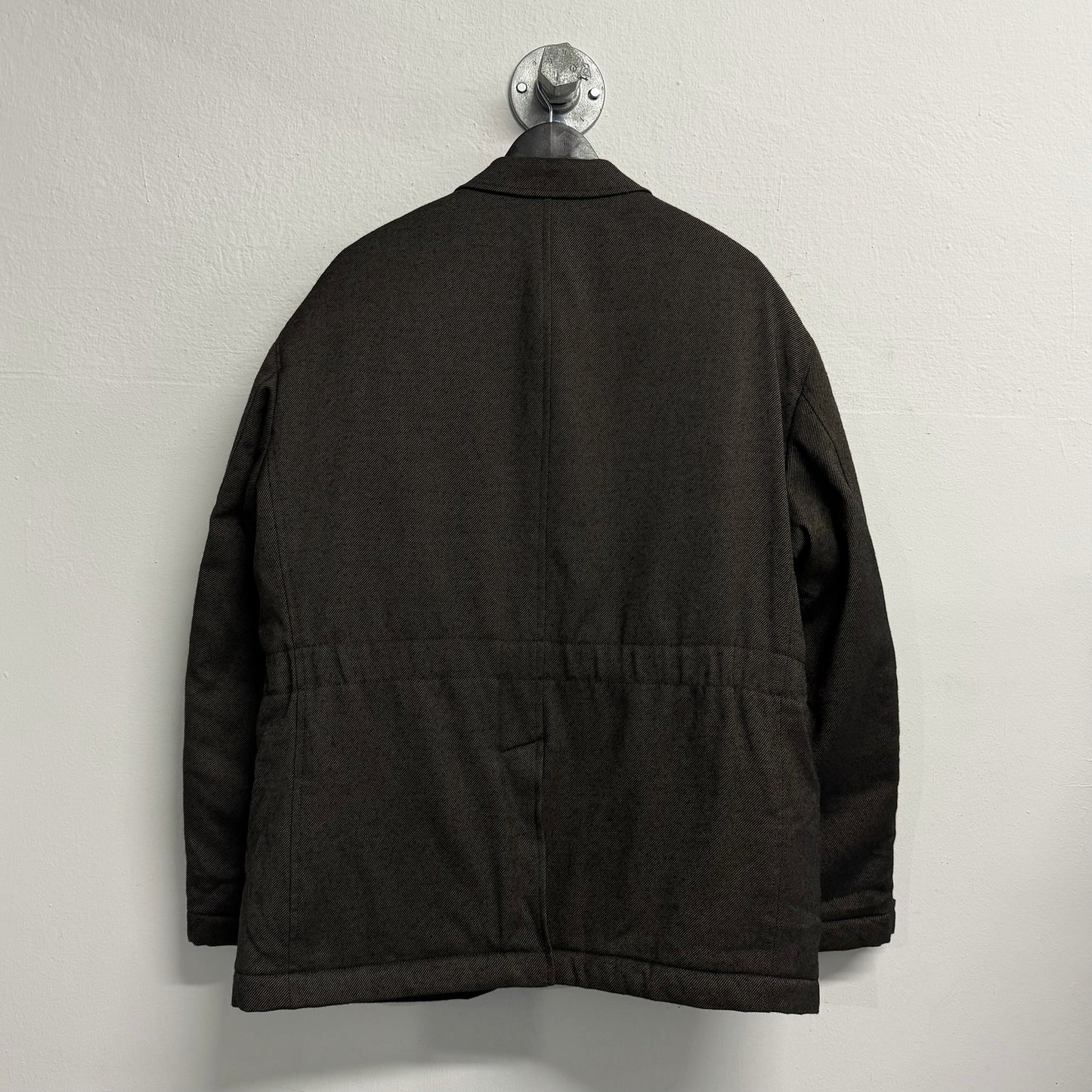 COMME DES GARÇONS HOMME Adjustable Waist Strap Wool Jacket